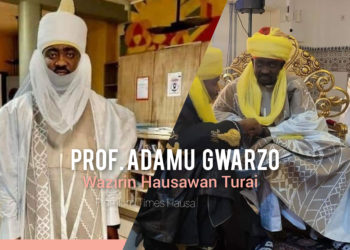 Farfesa Gwarzo ya zama Wazirin Hausawan Turai