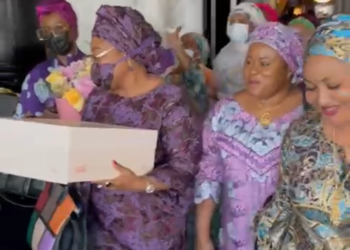 Dalilin da ya sa muka yi tattaki har Dubai domin taya Aisha Buhari murnar zagayowar ranar haihuwar ta – Matan Gwamnonin Najeriya