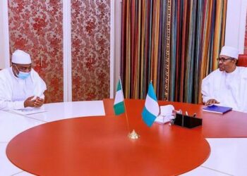 2023: Tambuwal ya yi ganawar sirri da shugaba Buhari a Aso Rock