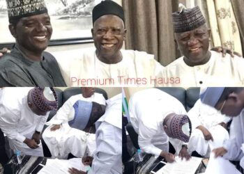 AN YI SULHU: Batun komawar Yari PDP ya sha ruwa, Abdullahi Adamu ya sasanta su da Matawalle