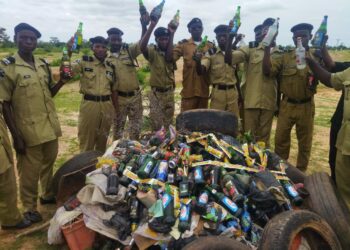 Yadda Hisbah ta yi gangamin kona giyar naira miliyan uku a Jigawa