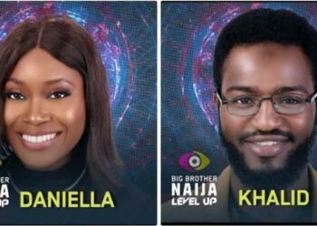 BIG BROTHER NAIJA: Khalid da Daniella sun nutse cikin kogin soyayya, Big Brother ya fatattake Beauty daga gidan sa