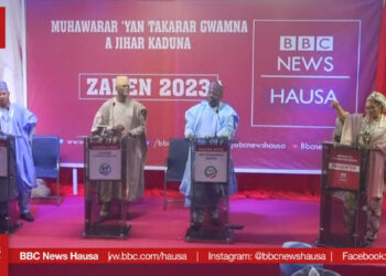 Yadda aka Kaure da cacan baki tsakanin ‘Yan takarar Gwamna a Kaduna a wurin Mahawarar BBC