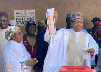 ZABEN SHUGABAN KASA: Buhari, Atiku, Remi Tinubu sun jefa ƙuri’un su