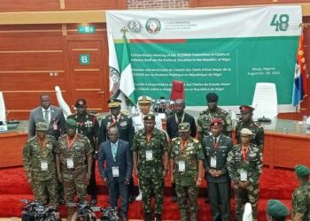 JUYIN MULKIN NIJAR: Manyan Hafsoshin Tsaron ECOWAS na taron fara ɗaura ɗamarar yaƙi da Nijar a Ghana