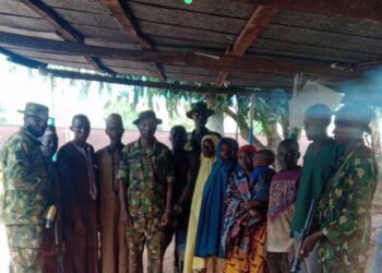 Sojoji sun ceto wasu mutum shida da aka yi garkuwa da su a Kaduna ranar Juma’a