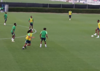 AFCON 2023: DA GASKE SU KE YI: Super Eagles ta lallasa Al Gharbia FC 12-0