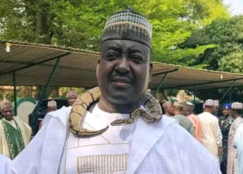 APC ta dakatar da hadimin gwamnan Kebbi da ya dira gidan gwamnati da sharbeben Maciji ya furgita baki