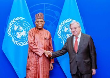 UNGA80: Shettima ya gana da Guterres tare da jaddada neman kujerar dindindin a kwamitin tsaro ma MDD