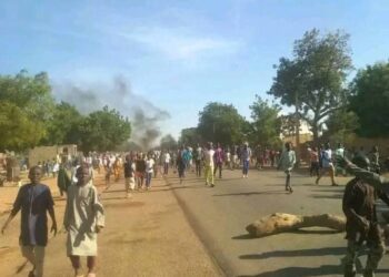 Yadda mazauna yankin Malumfashi suka gudanar da zanga-zangar neman mafita kan addabar da ƴan bindiga suka yi musu