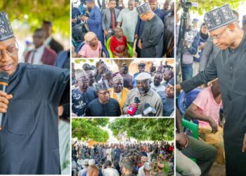 KURMIN WALI: Uba Sani ziyarci al’ummar Kurmin Wali, ya yi alƙawarin za a kuɓutar da wadanda aka sace