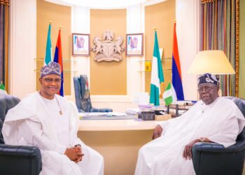 Uba Sani ya gana da Tinubu kan tsaro da ayyukan more rayuwa ga al’ummar jihar da yake rangaɗawa