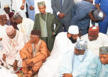 Uba Sani, Ribadu, Sanusi, Atiku sun halarci jana’izar mahaifiyar El-Rufai a Abuja