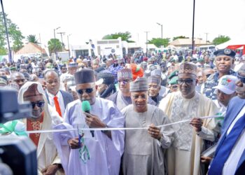 Shettima ya kaddamar da sabon dakin taro a Kaduna, ya yaba wa hangen nesan Uba Sani
