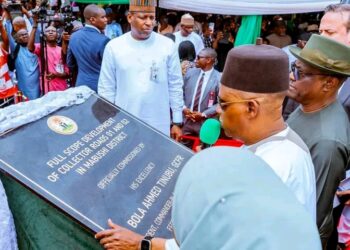 Shettima ya kaddamar da titunan Collector Roads 01 da 02 a Mabushi, Abuja