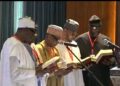 Tinubu ya rantsar da sabbin kwamishinonin RMAFC da NPC