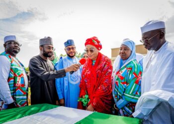 Uwargidan shugaban Ƙasa Remi Tinubu, ta ƙaddamar muhimman ayyuka a Jihar Jigawa