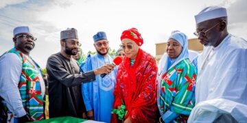 Uwargidan shugaban Ƙasa Remi Tinubu, ta ƙaddamar muhimman ayyuka a Jihar Jigawa