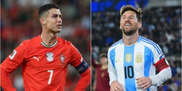 GASAR KAFA SABBIN TARIHI: Ronaldo ya bi sahun maigidansa Messi wajen kafa irin tasa tarihin a gasar cin kofin duniya