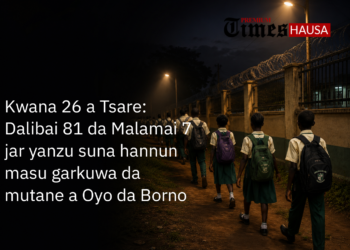 Kwana 26 a Tsare: Dalibai 81 da Malamai 7 jar yanzu suna hannun masu garkuwa da mutane a Oyo da Borno