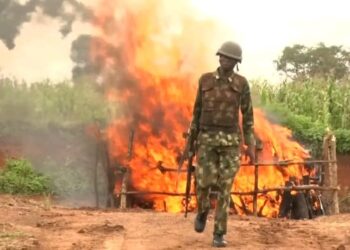 Tinubu ya Ƙara tsaurara mataki kan tsaro, yayin fa jami’ai suka babbake tulin makami har 2,809 da aka kwato daga hannun masu laifi