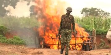 Tinubu ya Ƙara tsaurara mataki kan tsaro, yayin fa jami’ai suka babbake tulin makami har 2,809 da aka kwato daga hannun masu laifi