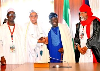 Tinubu ya karɓi baƙuncin shugabannin Tijjaniyya daga Najeriya, Aljeriya da Senegal