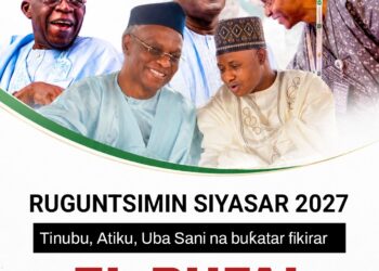 2027: El-Rufai ya zama babban gibin da siyasar Tinubu, Atiku da Uba Sani ke bukata yanzu gadagadan saboda fikirarsa, Daga Dr. Sule Suleiman