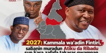 2027: Kammala wa’adin Fintiri, saɓanin muradun Atiku da Ribadu sun ƙara zafafa takarar gwamnan Adamawa